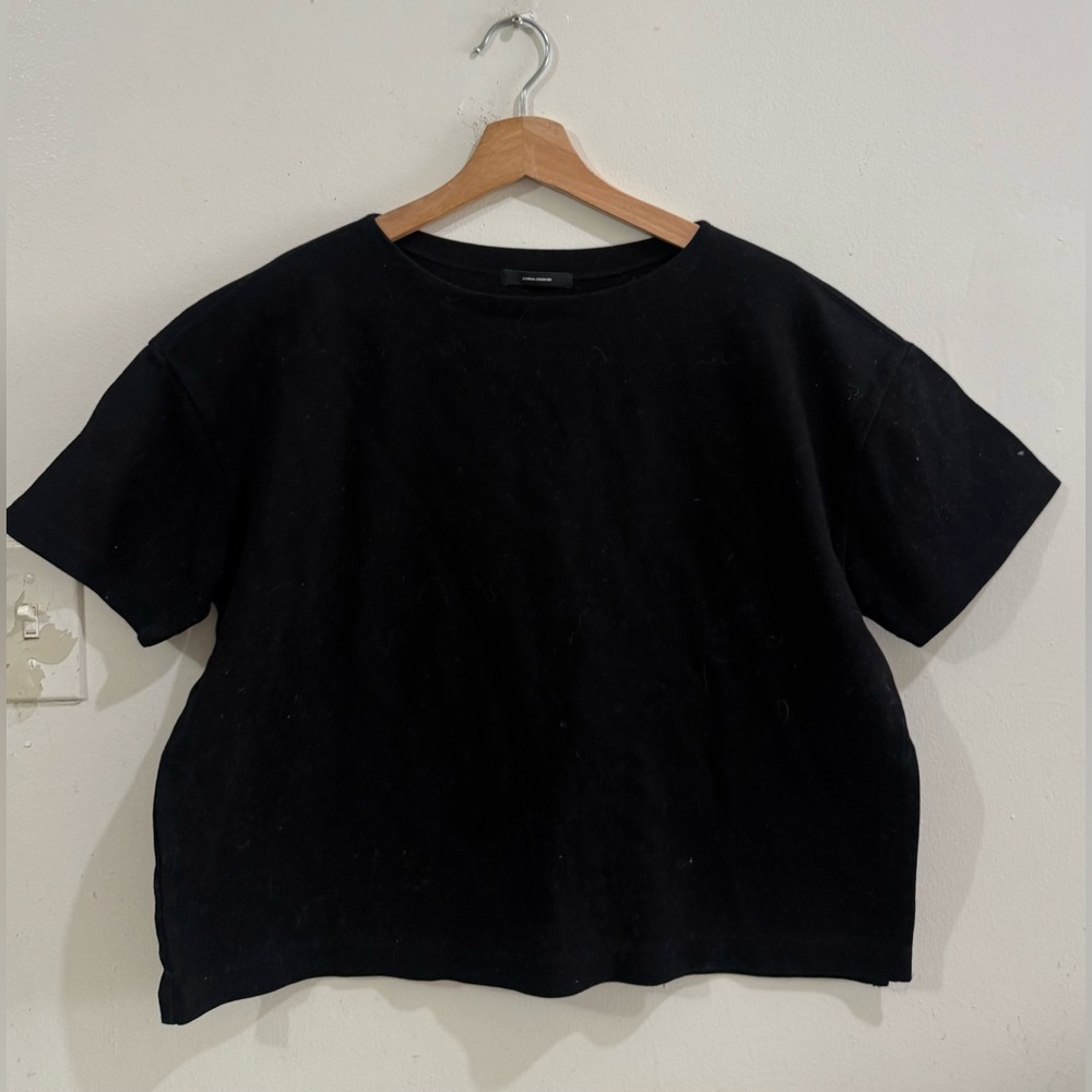 JOURNAL STANDARD Women’s Black Short-Sleeve Boxy Tee